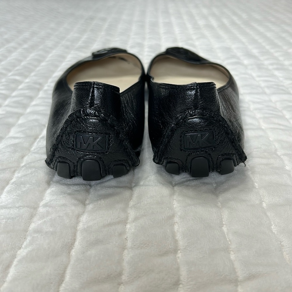 MICHAEL Michael Kors Ballet Flats Size 9M Black Leather NWOT - Picture 4 of 6